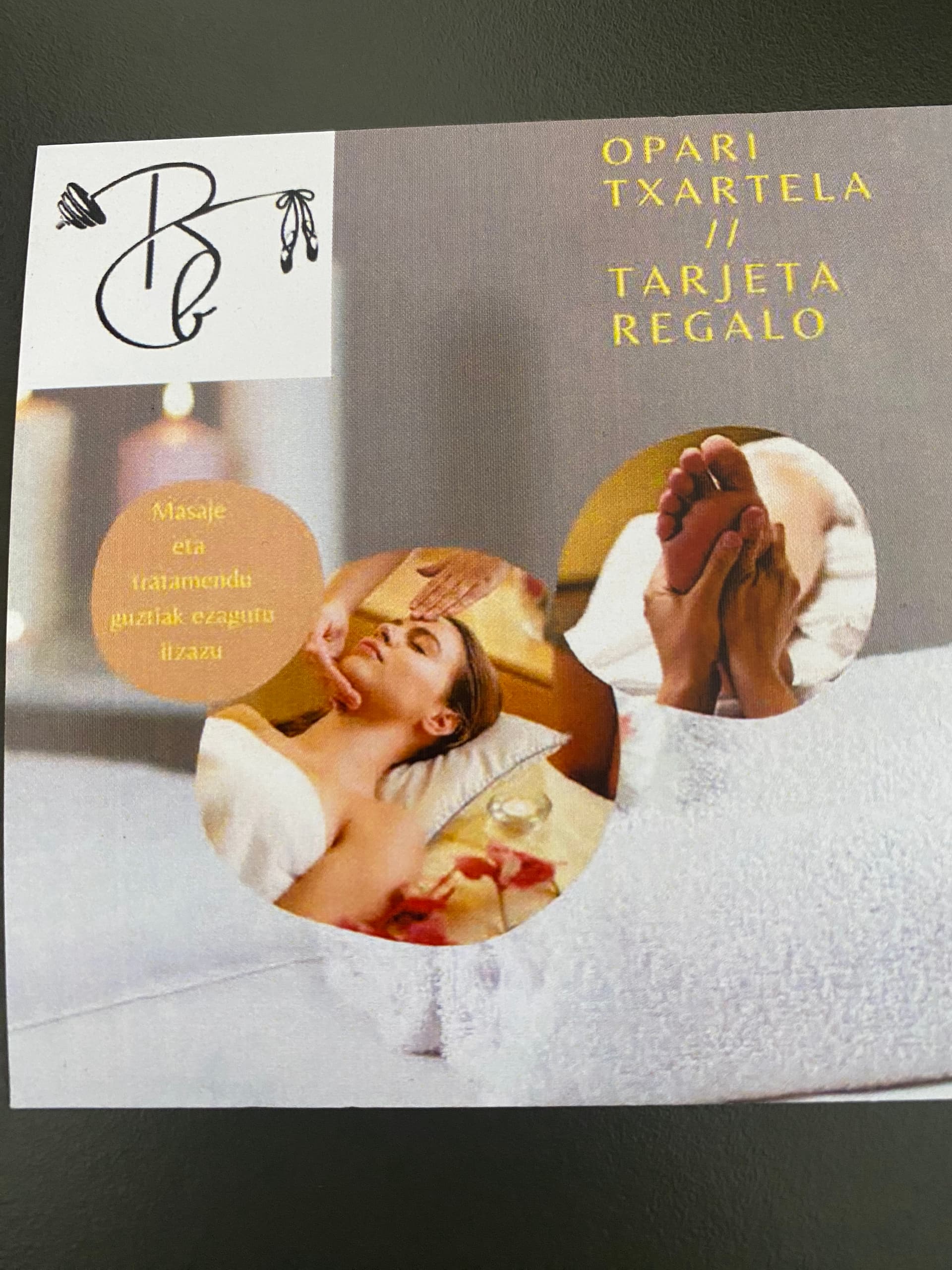 Opari Txartela - Tarjeta regalo